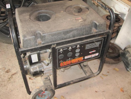 Generac Generator 6250 Max Horsepower, working, hard start