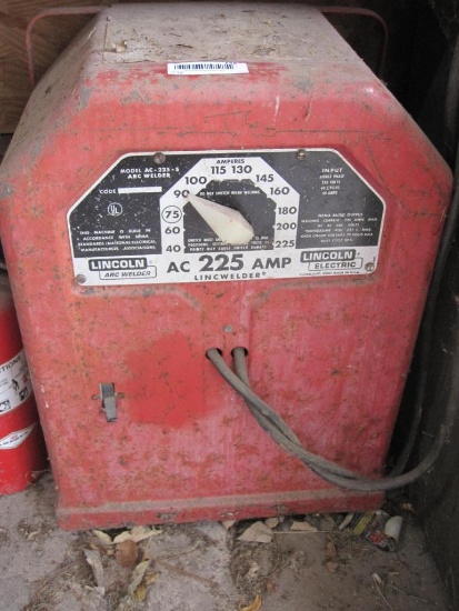 Licoln Arc Welder 225 Amp AC Lincwelder