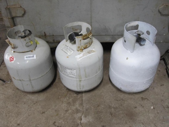 3 Propane Tanks
