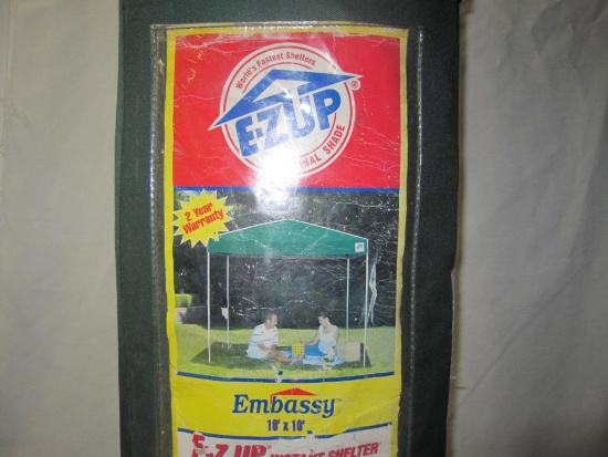 10x10 Foot E-ZUP in Original Carry Bag with Wheels