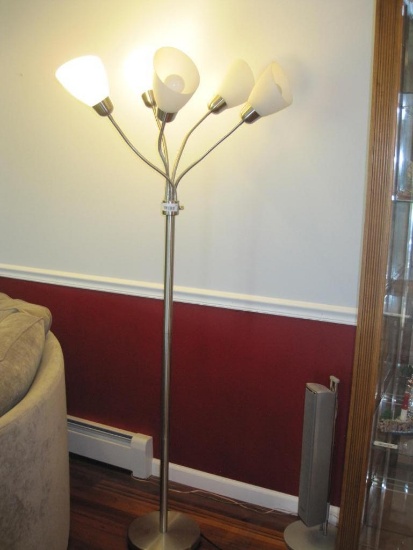 Five Arm Floor Lamp