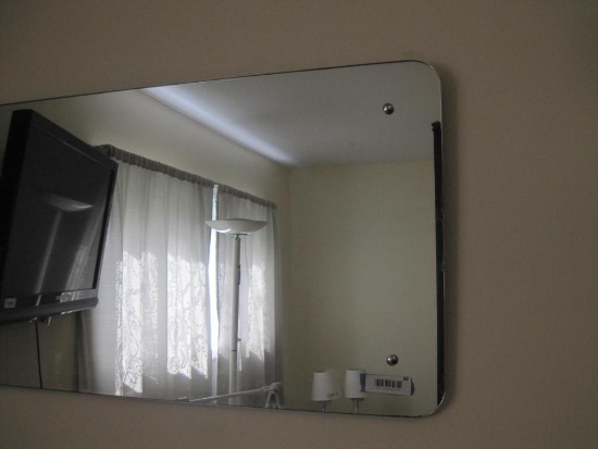 Wall-Hung Mirror, 45.5" x 21"