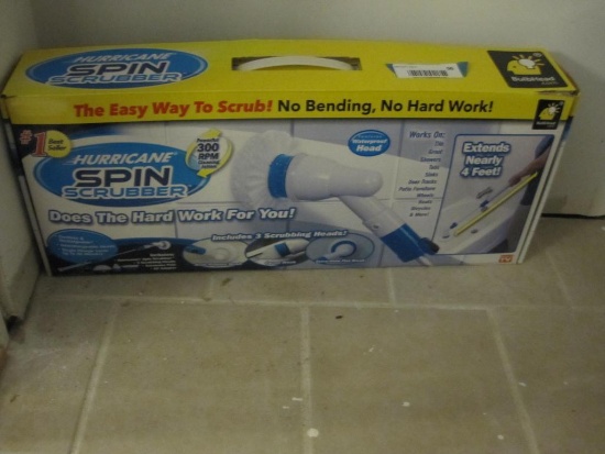Hurricane Spin Scrubber