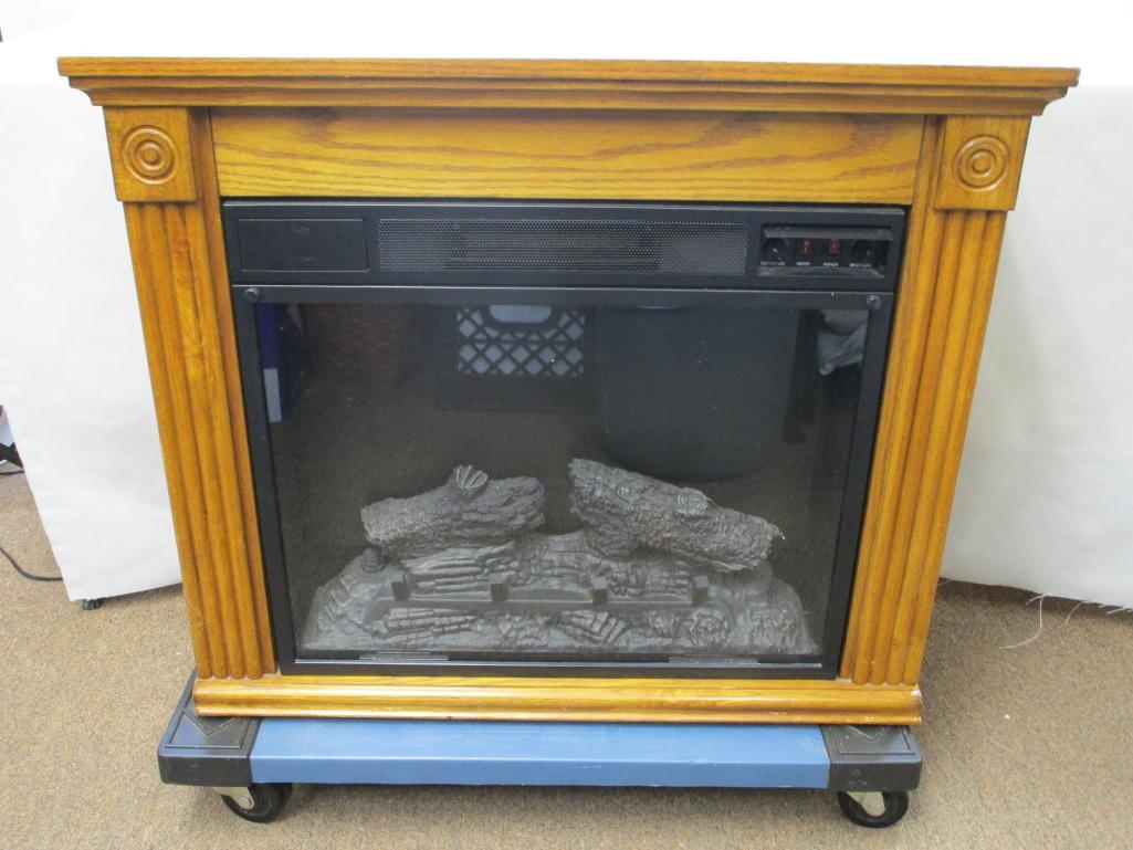 Electric Fireplace Heater, Twin Star | Proxibid