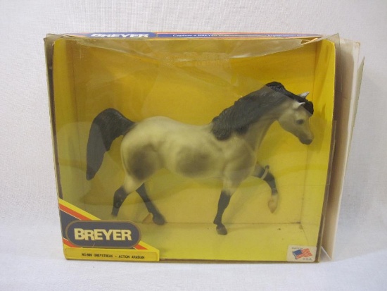 Breyer No. 899 Greystreak Action Arabian Plastic Horse, in original box (see pictures for condition