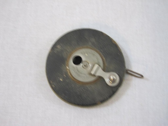 The LS Starrett Co Metal Tape Measure, Athol Mass, 10 oz