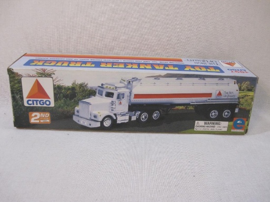 1997 Citgo Toy Tanker Truck, 2nd in a series, in original box, 1 lb 11 oz