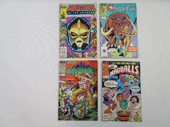 Star Comics ThunderCats No 7 (Dec 1986), Masters Of The Universe No 4 (Nov 1986), Inhumanoids No 2