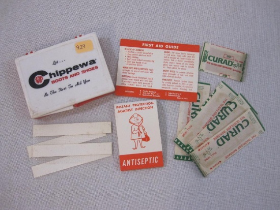 Chippewa Boots and Shoes Plastic First Aid Kit, 2 oz