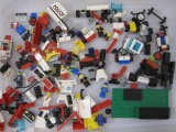 Assorted Lego Pieces including racing, and more, 1 lb 9 oz