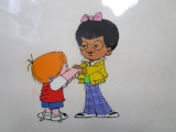 1980s Billy Jo Jive (Sesame Street) Original Animation Artwork Production Cel