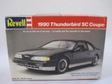 Revell 1990 Thunderbird SC Coupe 7184 Plastic Model Kit, 1:25 Scale, in original box, 11 oz