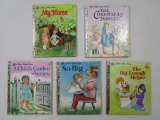 Little Golden Books includes My Home by Renee Bartkowski (1972), So Big by Esther Wilkin (1978), The