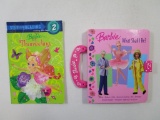 Two Barbie Books, Barbie What Shall I Be by Readers Digest Books and Barbie Thumbelina, Reading with