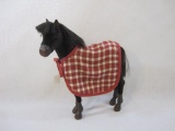 American Girl Flocked Horse with Saddle Blanket, 1 lb 6 oz