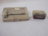 Vintage Gillette Safety Razor with Case, 6 oz