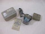 MSA Dustfoe #66 Respirator For Dusts and Mists, Mine Safety Appliances Company, in original tin with