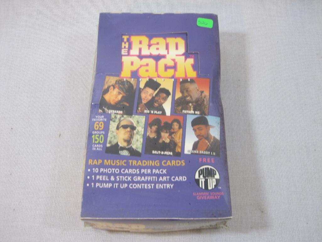 Sealed Box of The Rap Pack Series One Rap Music | Proxibid