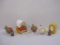 Assorted 1970s Weebles Figures and Horses, Hasbro, 2 lbs