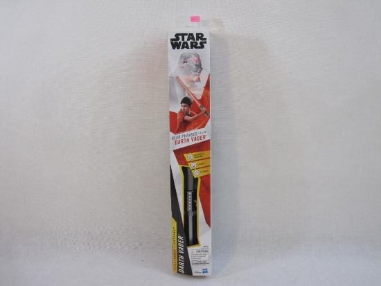 Star Wars Darth Vader Electronic Lightsaber, in original box, 2019 Hasbro, 11 oz