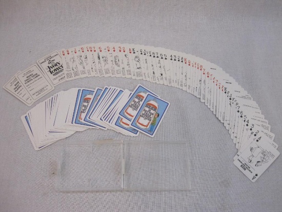 Two Complete Decks of Beer is Better Than Women Because? Novelty Playing Cards, 7 oz