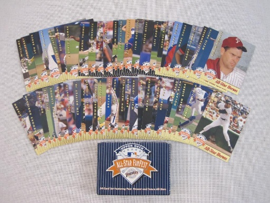 Upper Deck All-Star Fan Fest San Diego Padres 54 Card Set Featuring Past, Present and Future