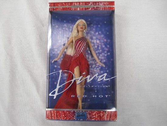 Red Hot Diva Collection Barbie Doll, NRFB, Barbie Collectibles, 14 oz