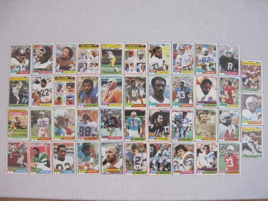 1981 Topps NFL Football Trading Cards, 3 oz
