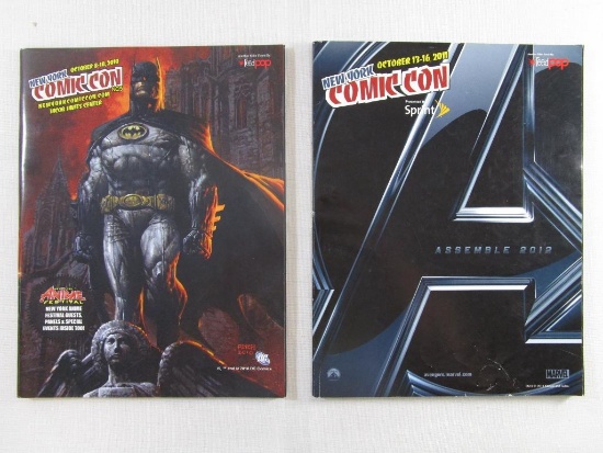 Two New York Comic Con Programs, 2010 & 2011, 1 lb 6 oz