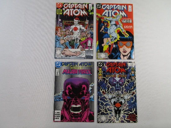 Four Captain Atom Comic Books Nos. 13-16, March-June 1988, 7 oz