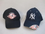 Two New York Yankees Hats including 100th Anniversary (2003), 7 oz