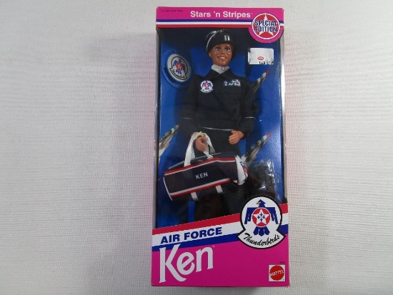 Air Force Thunderbirds Ken Stars 'n Stripes Special Edition Doll, NRFB, 1993 Mattel, 1 lb