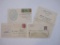 First Day Covers including HMS Danae in Miami FL, 1932 Navy Day USS Constitution and USS
