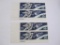Two Blocks of 4 US Astronaut 5 Cent US Postage Stamps, Scott 1331-1332