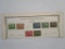 US Proprietary Stamps in various denominations from 1898-1899, hinged on display page