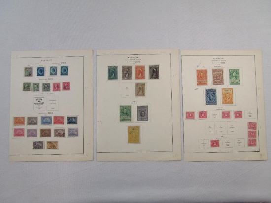 1874-1929 US Revenue Documentary Tax Stamps, hinged