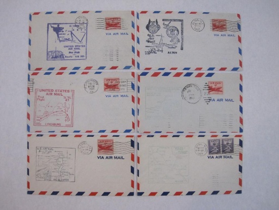 Five First Day Covers including First Jet Airmail Flights and more
