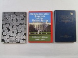 Handbook Of United States Coins with Premium List 1964, Paired with 2 State Coins Collectors Albums
