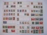 Foreign Canceled Postage Stamps from India, Bosnia-Herzegovina and more, late 1800s-mid 1900s,