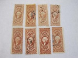 1862-71 US Revenue Tax Stamps including R44c-R49c, 1st issues