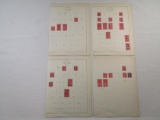 1940s US Revenue Documentary Tax Stamps, hinged