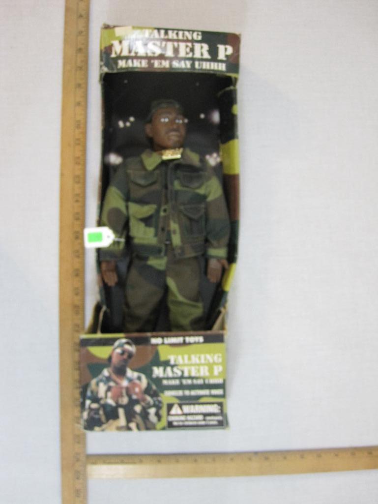 Talking Master P Doll in original box, see | Proxibid