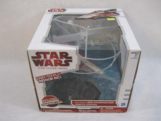 Star Wars The Clone Wars Obi-Wan's Jedi Starfighter Remote Control, new in box, 2009 Hasbro, 1 lb 3