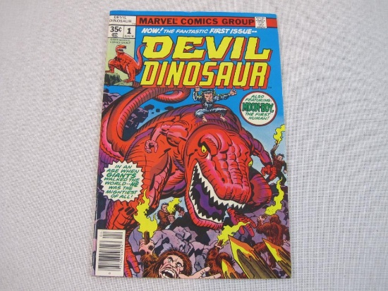 Devil Dinosaur Comic Book No. 1, April 1978, 2 oz