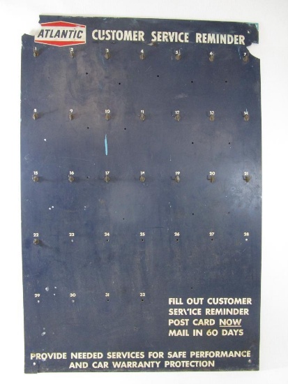 Atlantic Customer Service Reminder Hanging Key Board, 22 Hooks, Holds 32