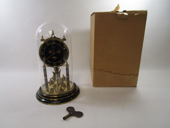 Kundo Mechanical Dome Pendulum Clock, Kieninger and Obergfell, Made in Germany, 400 Day Wind, with