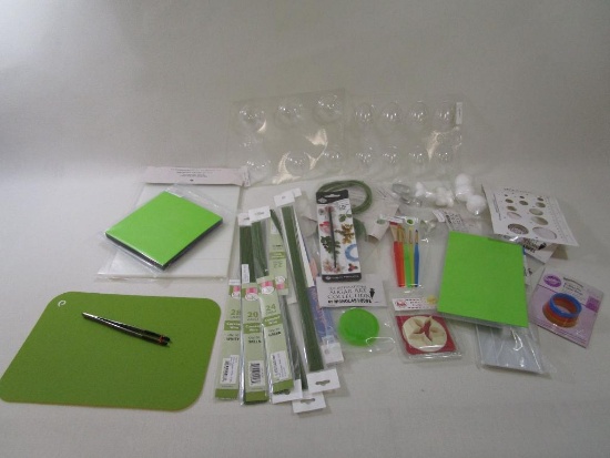 Cake Decorating Supplies Include Styrofoam Balls, Foam Flower Pads, Brushes and More