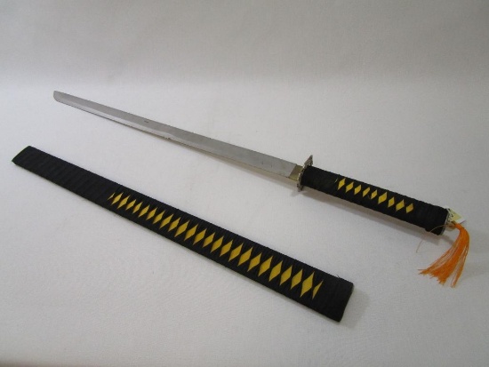 Katana Style Pakistan Sword with Sheath, 36 inch Overall Length