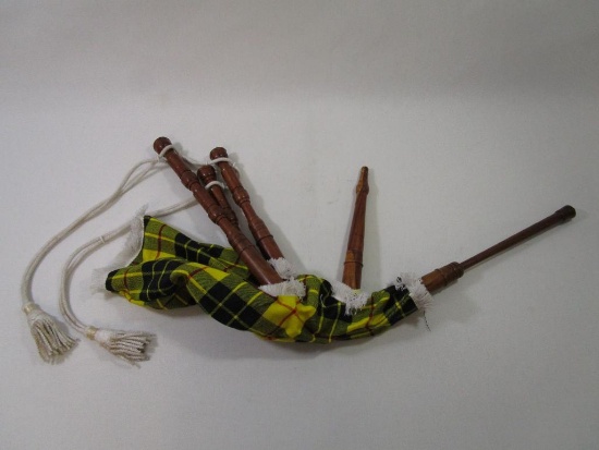 Wood and Cloth Youth Bagpipes