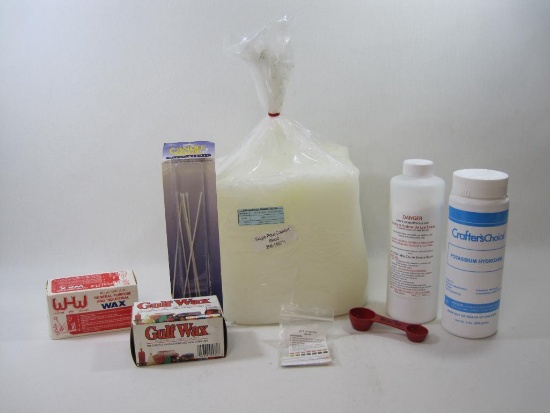 Candlemaking Supplies, Single Pour Comfort Wax Blend 25lbs, Gulf Wax and more